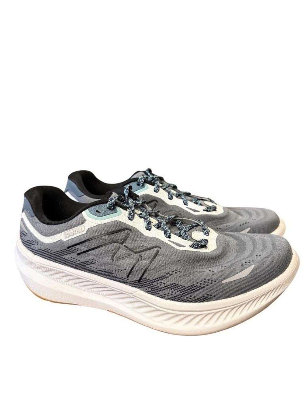 Karhu Fusion Ortix HiVo 4.5 Gray Running Shoe EUC Men size 10